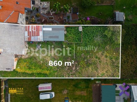 Prodej pozemku pro bydlení, 860 m²
