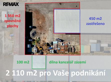 Pronájem skladovací prostor, 2 110 m²