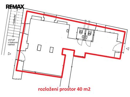 Pronájem obchodní prostor, 40 m²