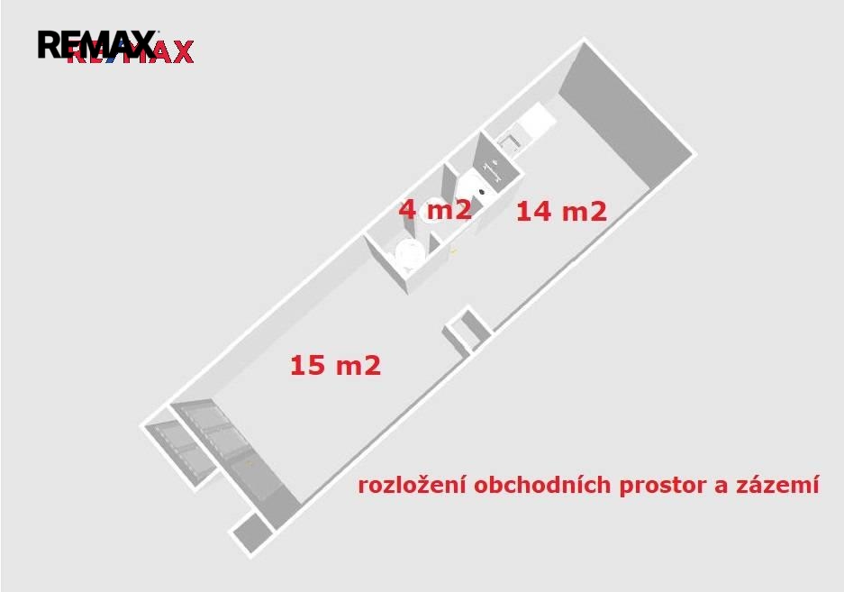 rozložení prostor ...