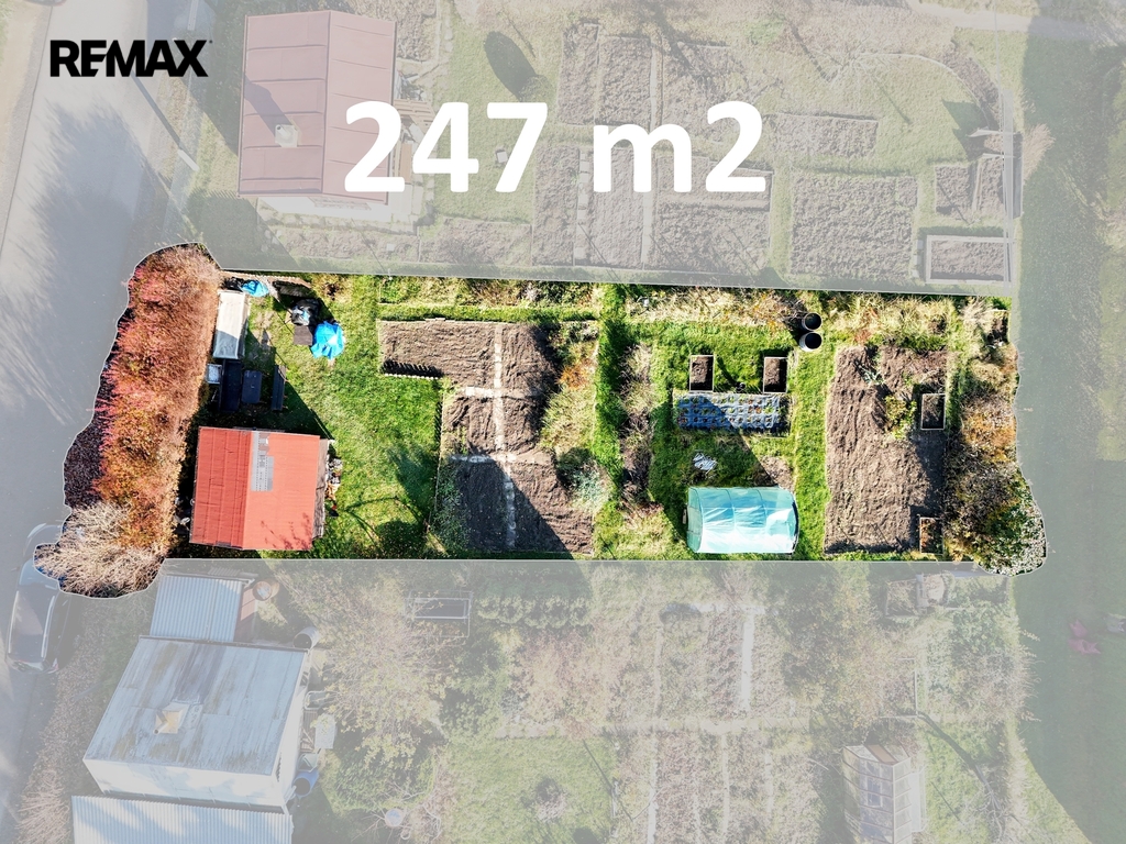 rozložení pozemku ...