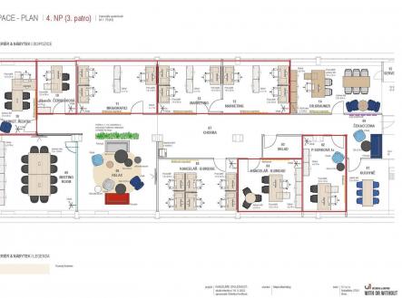 Pronájem - kanceláře, 12 m²