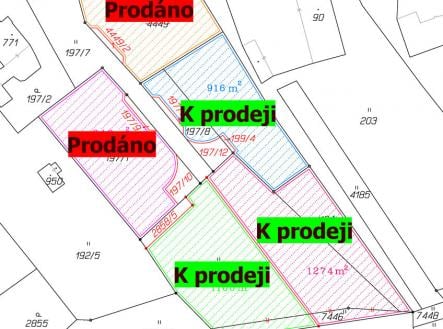 Prodej - pozemek pro bydlení, 916 m²