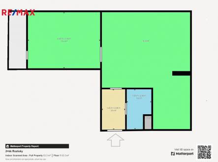 Prodej bytu, 2+kk, 53 m²