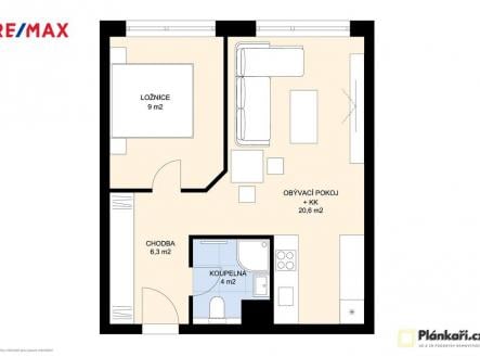 Prodej bytu, 2+kk, 39 m²