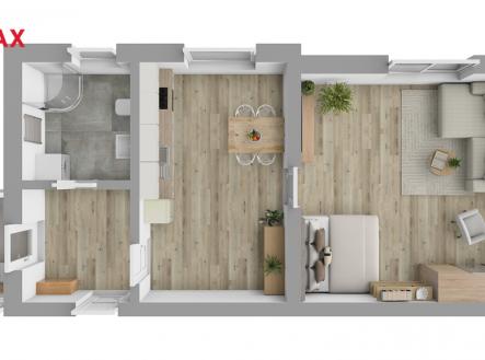 Prodej bytu, 2+kk, 59 m²