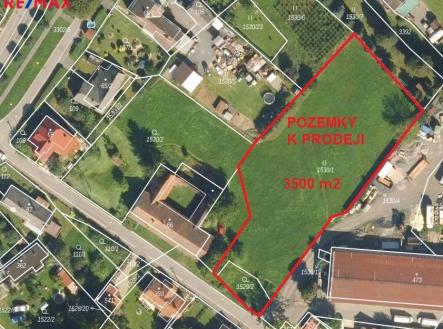 Prodej - pozemek pro bydlení, 3 500 m²