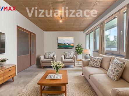 Obývací pokoj - Vizualizace