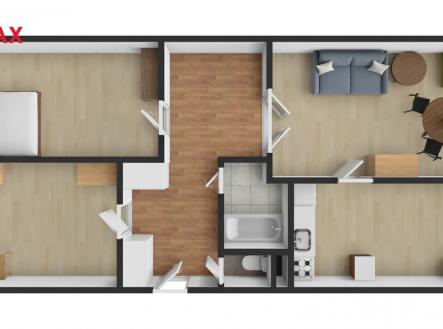 Prodej bytu, 3+1, 77 m²