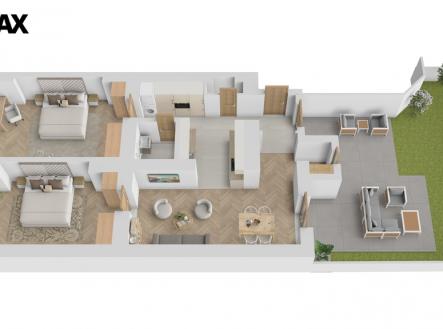 Prodej bytu, 3+kk, 81 m²