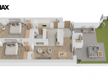 Prodej bytu, 3+kk, 81 m²