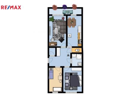 Pronájem bytu, 3+1, 77 m²