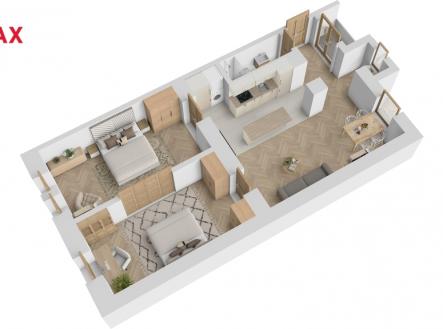 Prodej bytu, 3+kk, 75 m²