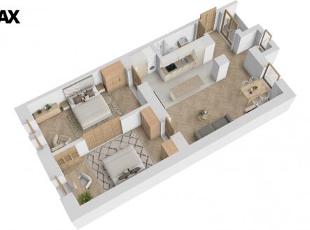 Prodej bytu, 3+kk, 78 m²