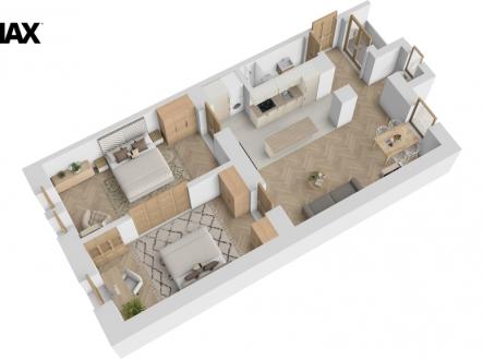 Prodej bytu, 3+kk, 78 m²