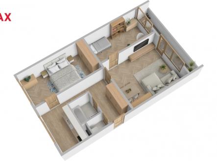 Prodej bytu, 3+1, 65 m²