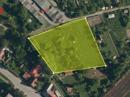 Prodej pozemku pro bydlení, 4 772 m²