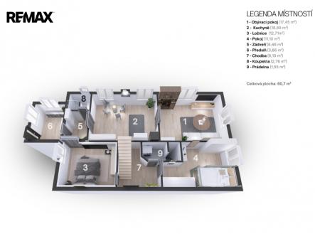Prodej chaty/rekreačního objektu, 81 m²