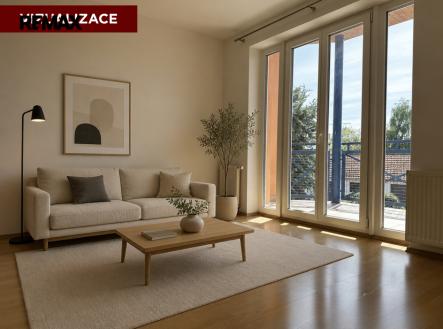 Pronájem bytu, 2+kk, 43 m²