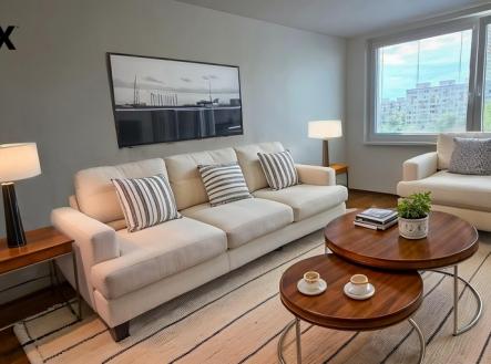 Pronájem bytu, 2+kk, 46 m²