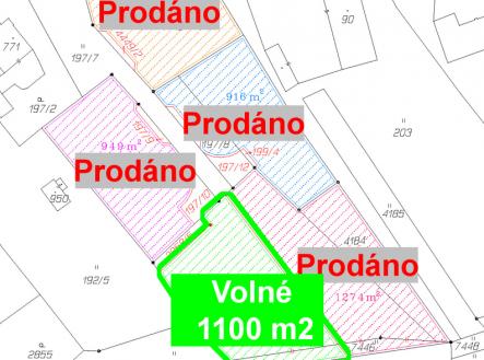 Prodej pozemku pro bydlení, 1 100 m²