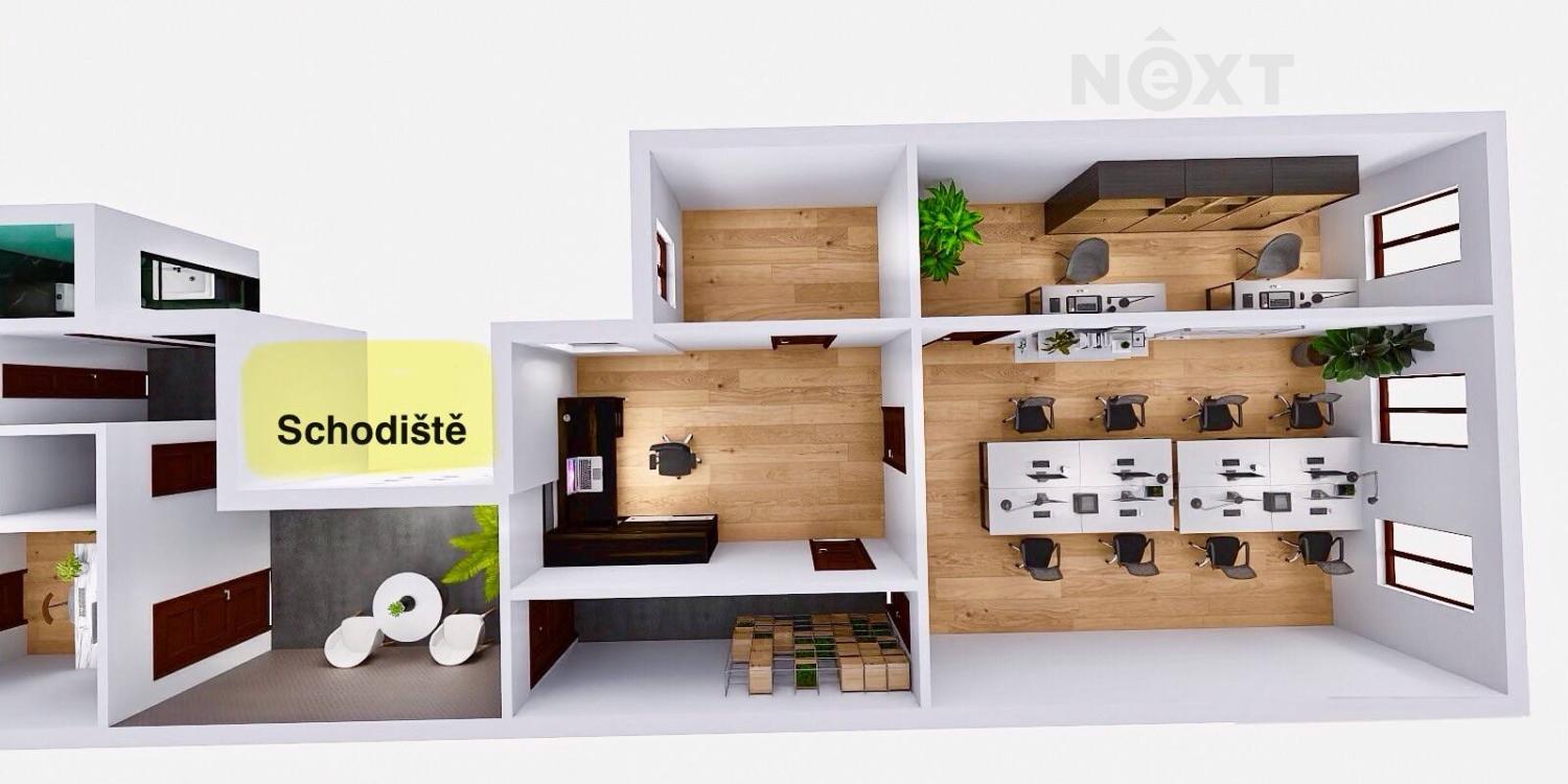 Pronájem komerční Kanceláře, 150㎡