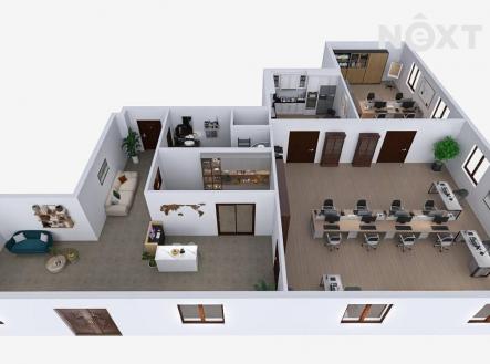 Pronájem komerčního objektu, obchodní centrum, 137 m²