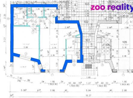 Pronájem bytu, 2+1, 50 m²