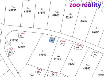 Prodej - pozemek, zahrada, 509 m²