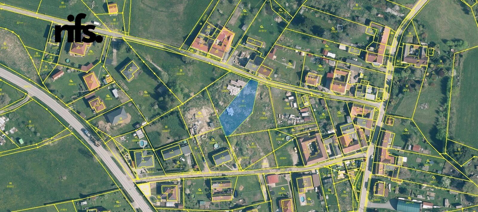 Prodej pozemek Bydlení, 889㎡|České Budějovice, Jihočeský kraj, Trhové Sviny, 37401