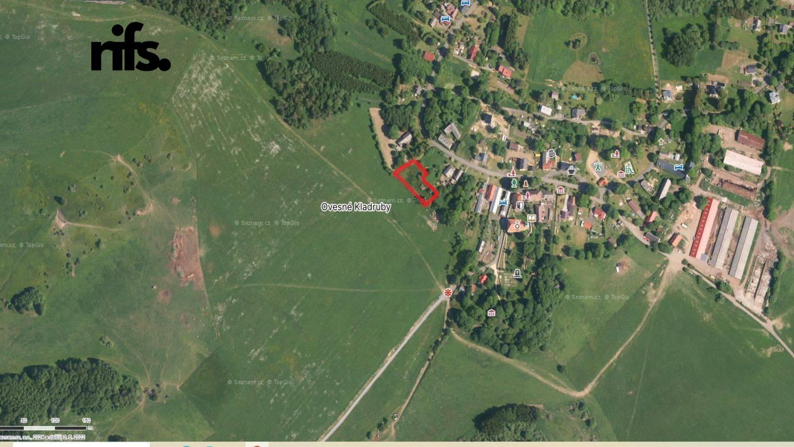 Prodej pozemek Bydlení, 1 161㎡|Cheb, Karlovarský kraj, Ovesné Kladruby, 35301