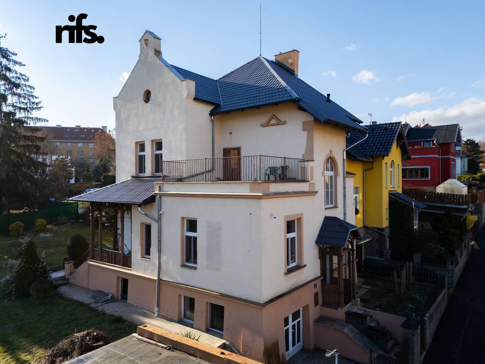 Prodej dům Vila, 355㎡|Ústecký kraj, Ústí nad Labem, Ústí nad Labem-město, Klíše, Brožíkova 133/1, 40