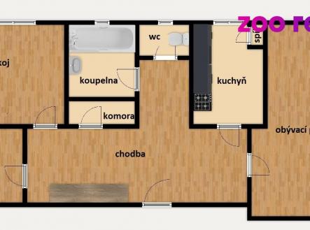 Prodej bytu, 3+1, 98 m²