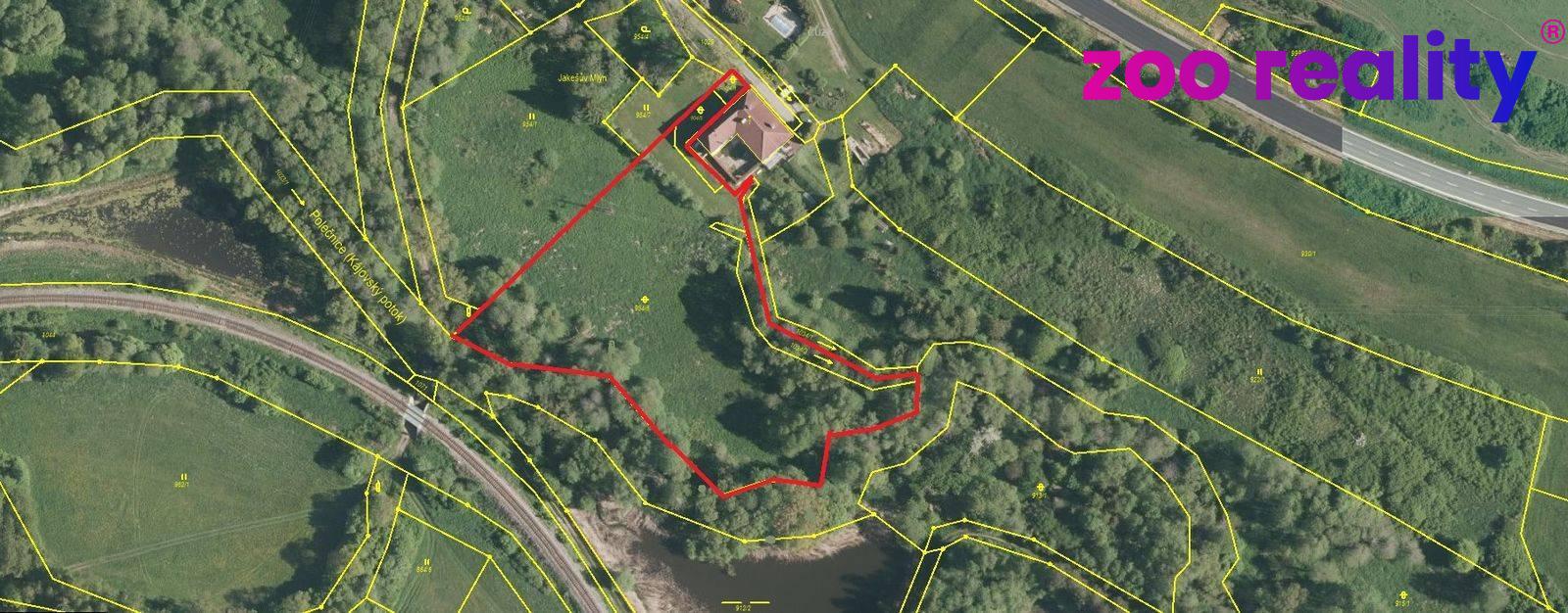 Prodej pozemek Louky, 7 754㎡|Český Krumlov, Jihočeský kraj, Kájov, Kladenské Rovné, 38101