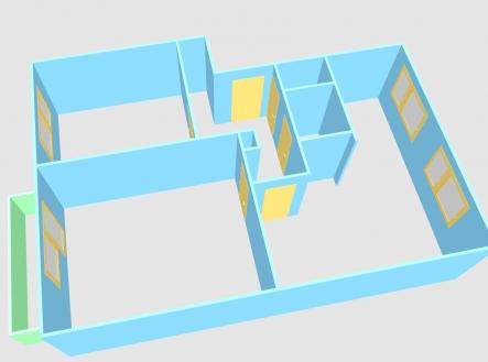 Prodej bytu, 3+1, 70 m²