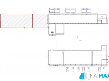 Pronájem komerčního objektu, sklad, 300 m²
