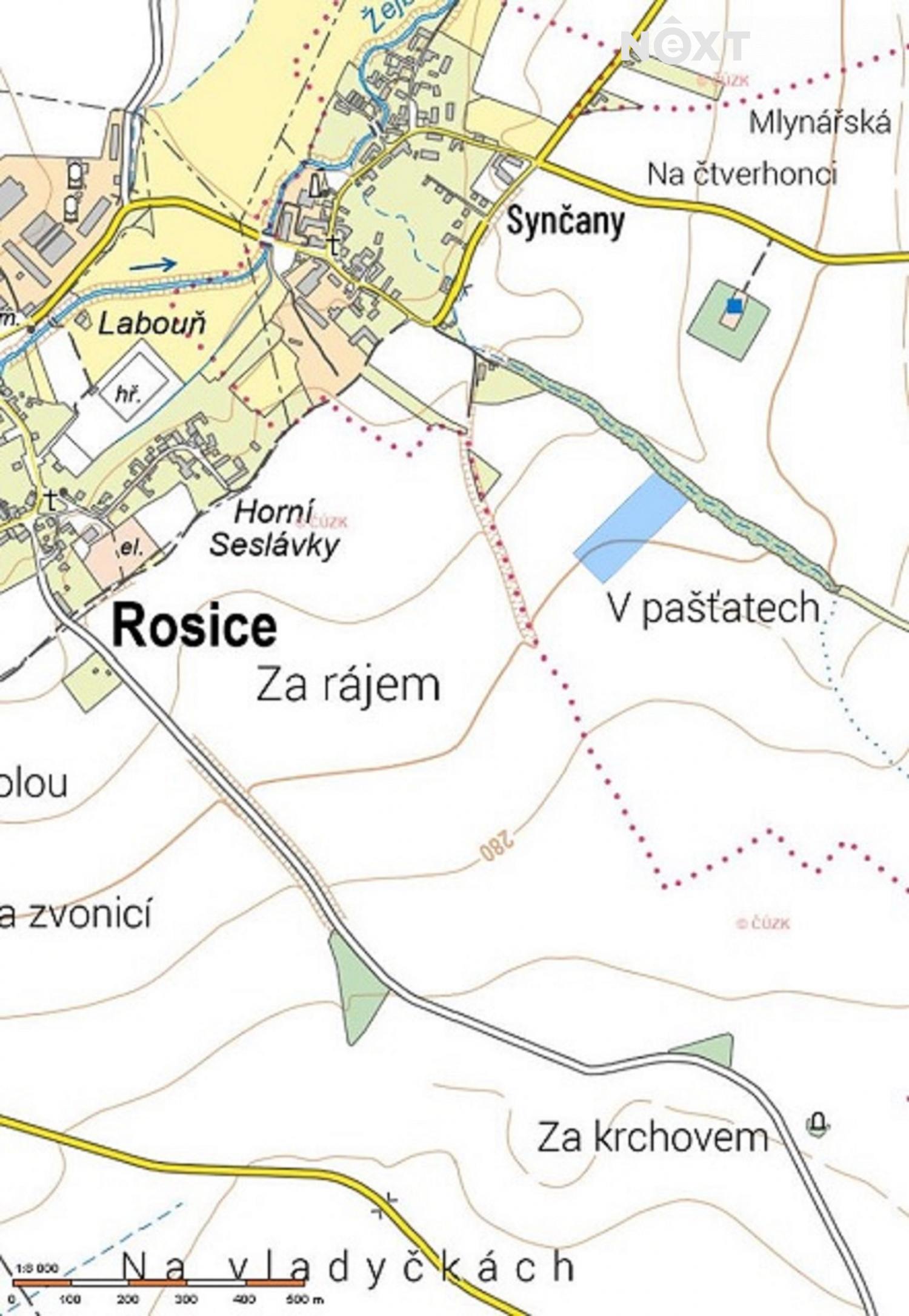 Prodej pozemek Pole|Pardubický kraj, Chrudim, Rosice, 1, 53834