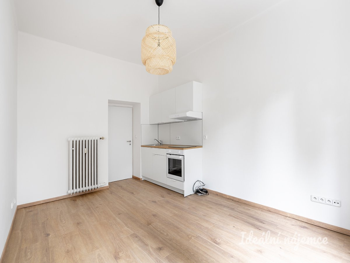 Pronájem bytu 1+kk Petrohradská, Praha - Vršovice, 16 000,- Praha 10