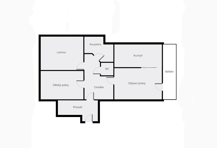 Pronájem bytu 3+1, Neústupného, Praha - Stodůlky, 25000  Kč/měsíc, 76m2