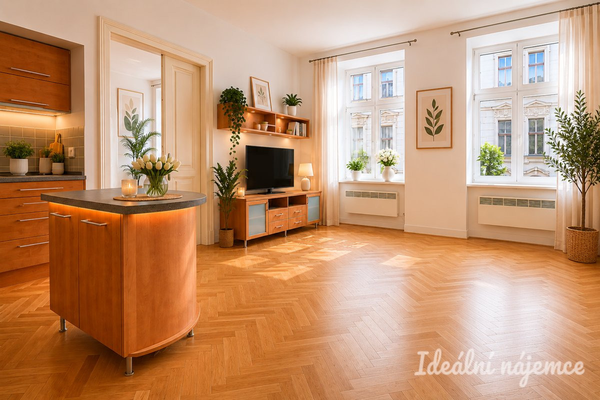 Pronájem bytu 3+kk, Bezručova, Brno - střed, 85 m²