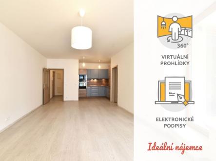 Pronájem bytu, 2+kk, 61 m²