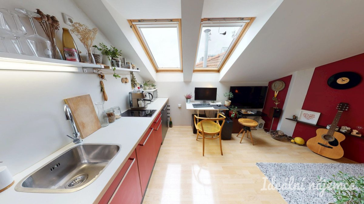 Pronájem bytu 1+kk, Körnerova, Brno - Zábrdovice, 12 000 Kč/měs. 22 m2
