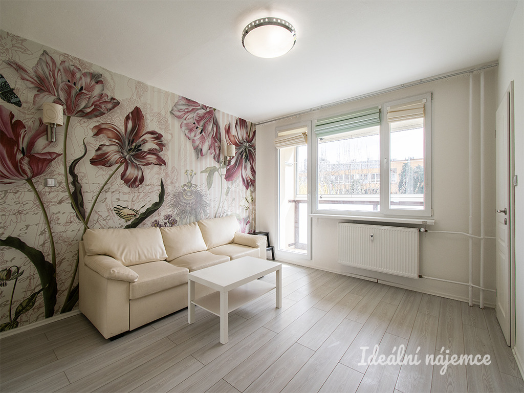 Pronájem bytu 2+kk, Poznaňská, Bohnice, 19500 Kč/měs, 40 m2