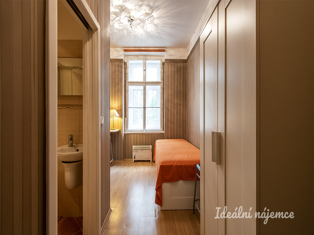 Pronájem bytu 1+kk, Cimburkova, Žižkov, 10900 Kč/měs, 10 m2