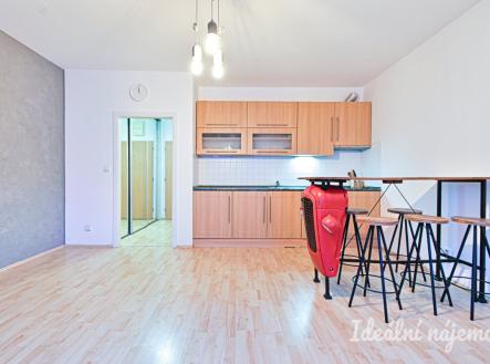 Pronájem bytu, 1+kk, 34 m²