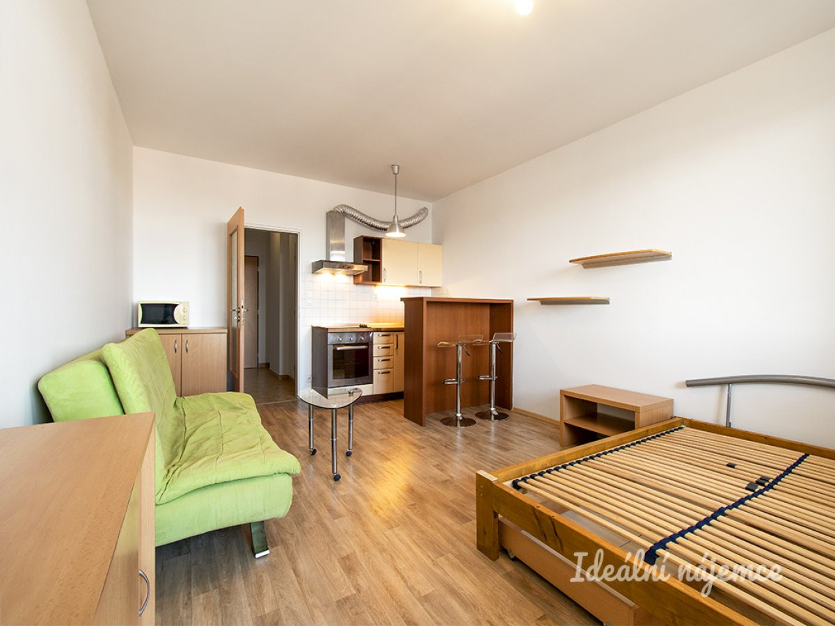 Pronájem bytu 1+kk, Podkovářská, Vysočany, 16900 Kč/měs, 30 m2