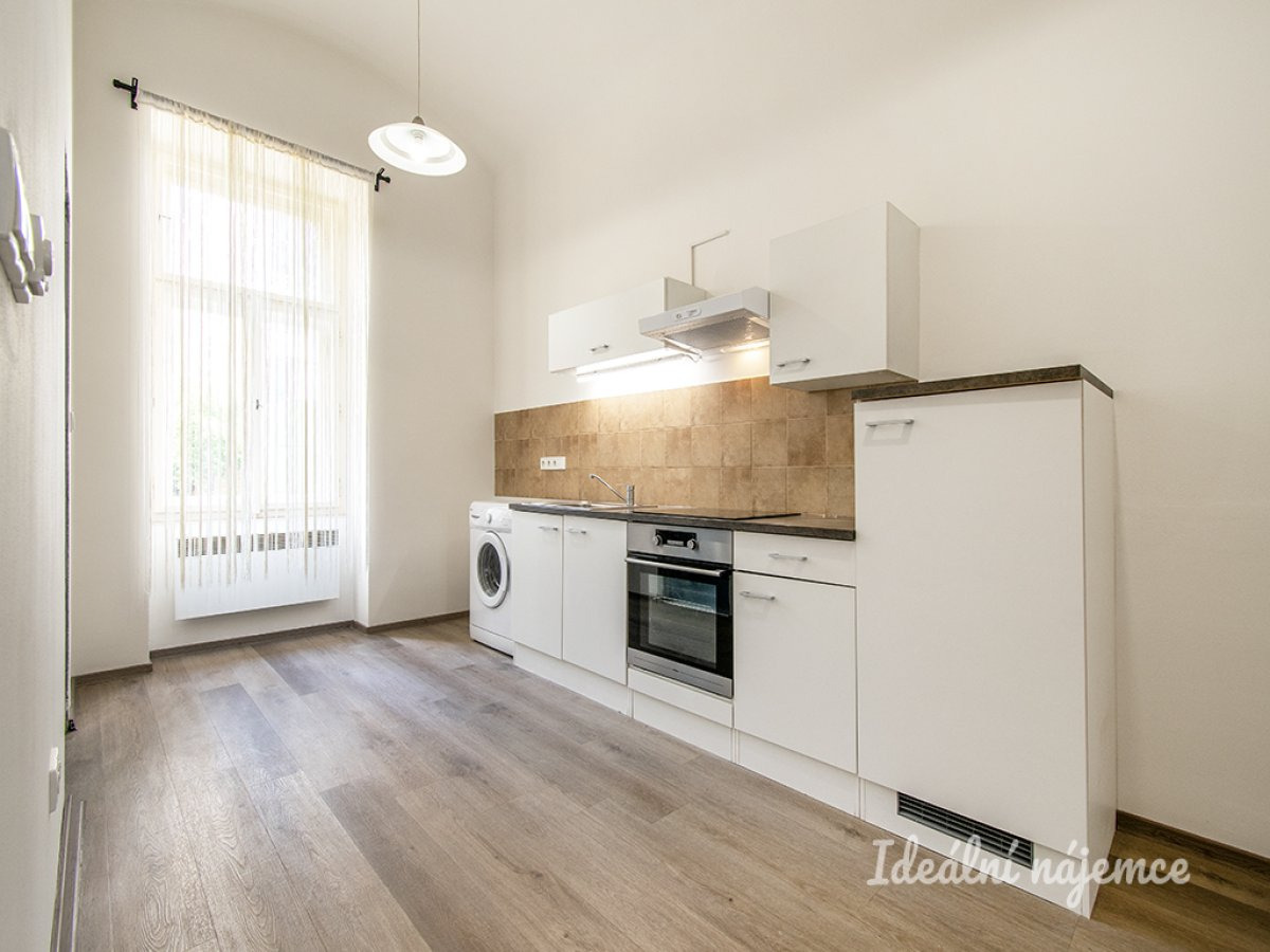 Pronájem bytu 1+1, Hořejší nábřeží, Smíchov, 17 000 Kč/měs, 37 m2