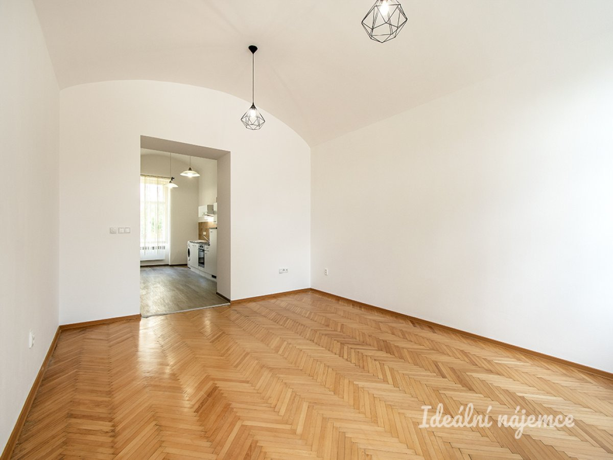 Pronájem bytu 1+1, Hořejší nábřeží, Smíchov, 17 000 Kč/měs, 37 m2