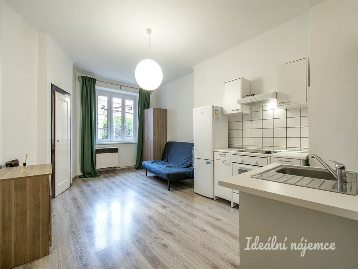 Pronájem bytu 1+kk, Adamovská, Michle, 14500 Kč/měs, 25 m2