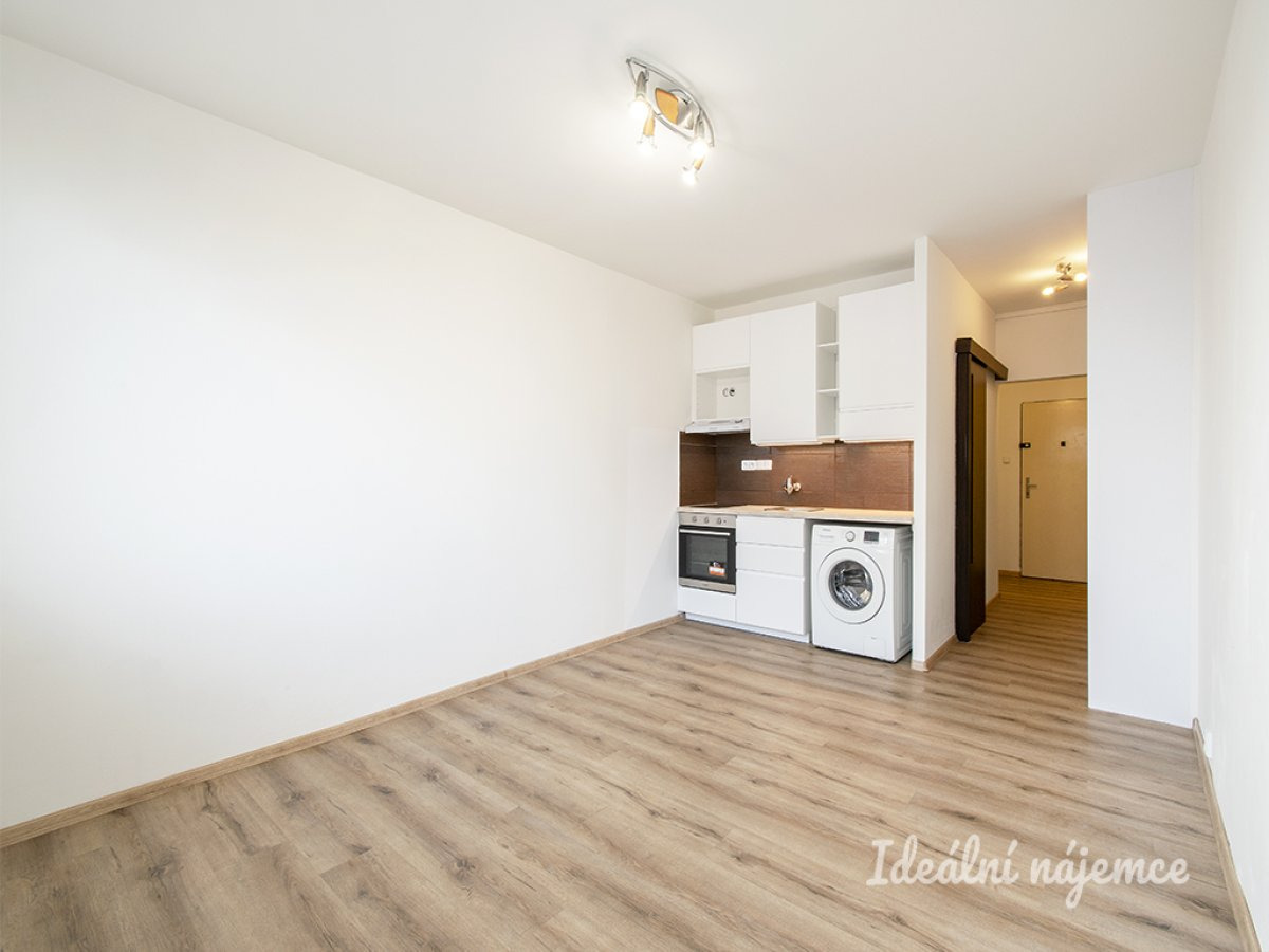 Pronájem bytu 1+kk, Jabloňová, Záběhlice, 16500 Kč/měs, 27 m2